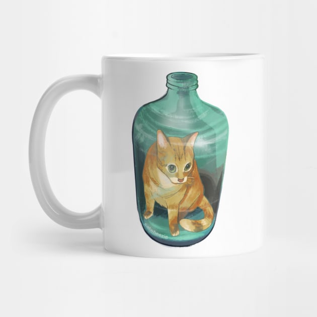 Jug Cat by Catwheezie